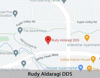 Map image for Gum Disease in Plano, TX